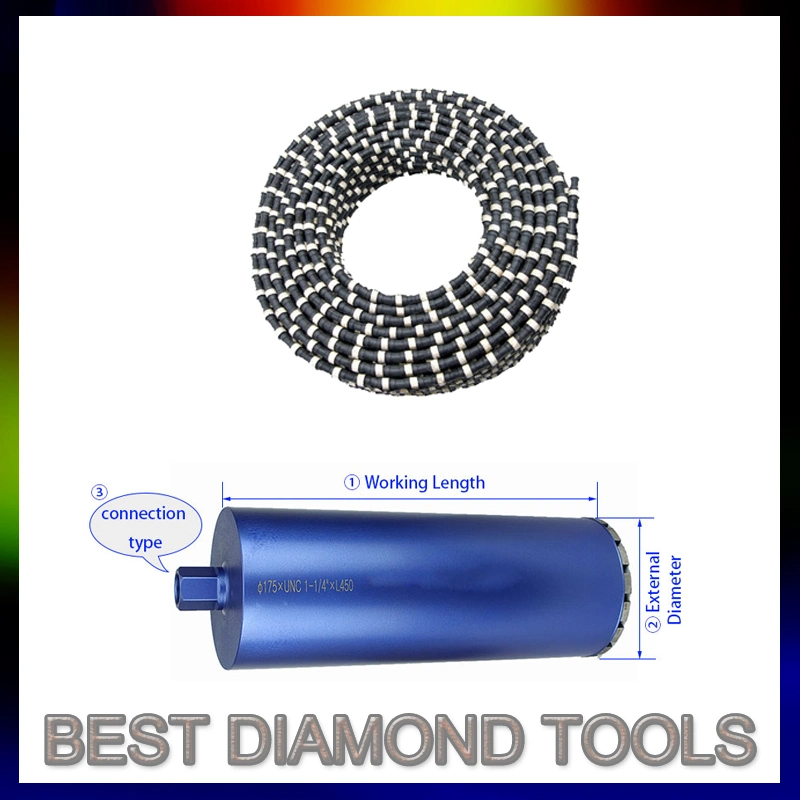 Various Diamond Tool for Stone Concrete Cutting Grinding Polishing Drilling