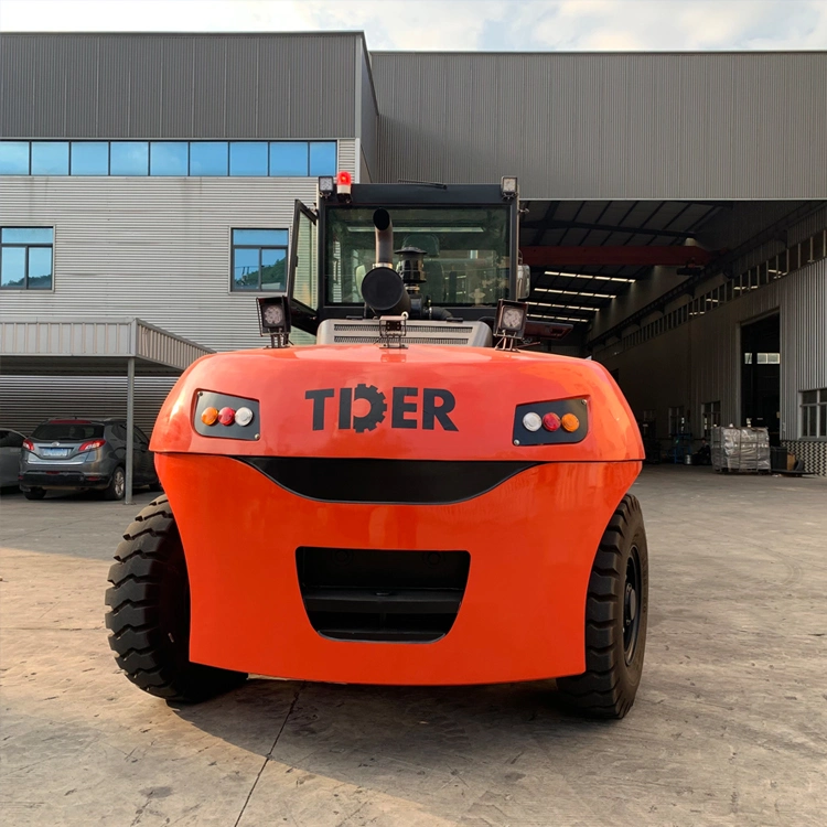 Tder Chinese Heavy Forklift 20 Ton Diesel Forklift Diesel Forklift 20 Ton for Quarry Loading Container