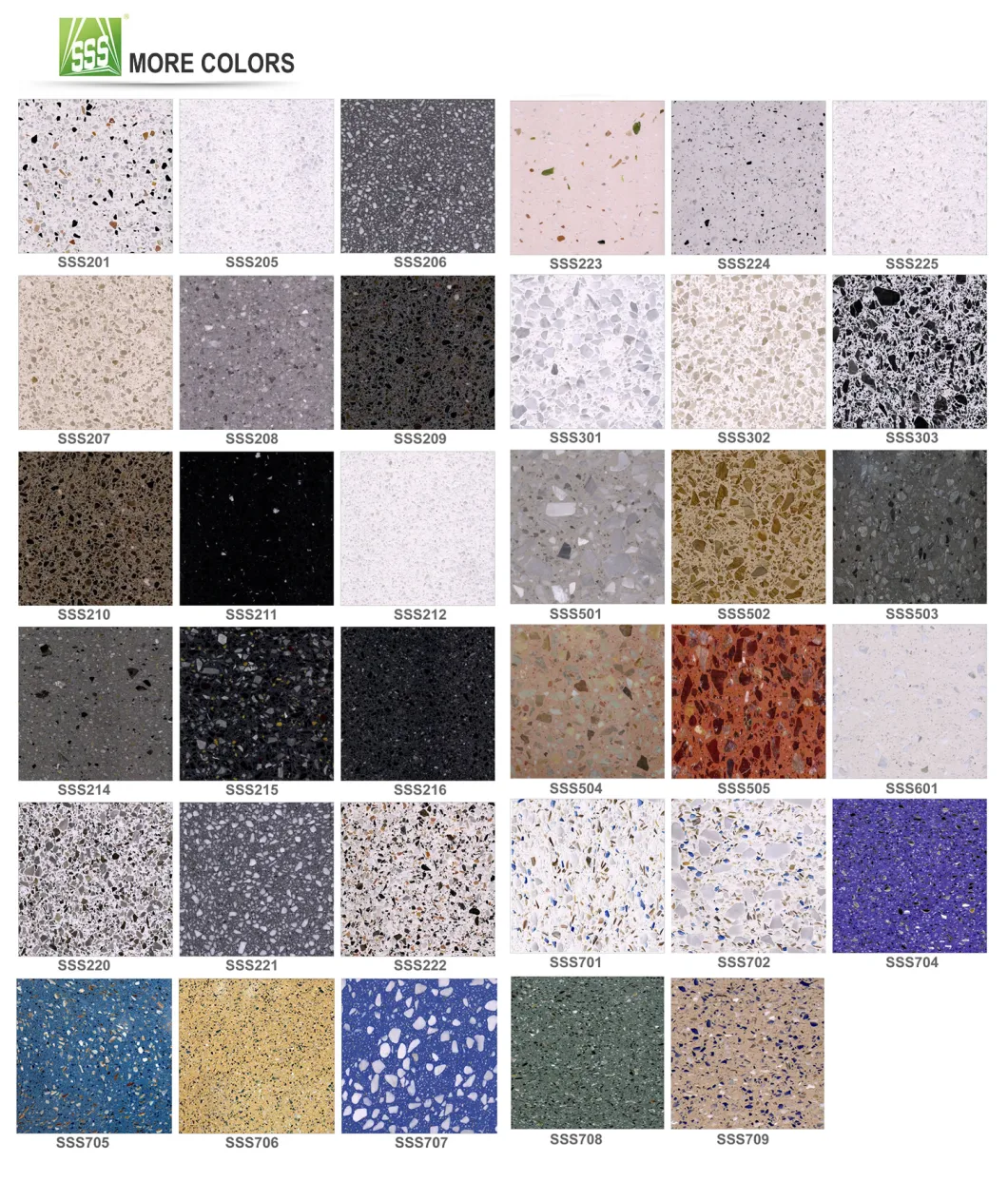 Furnishing Building Materials Terrazzo Stone Slab for Terrazzo Floor Tile