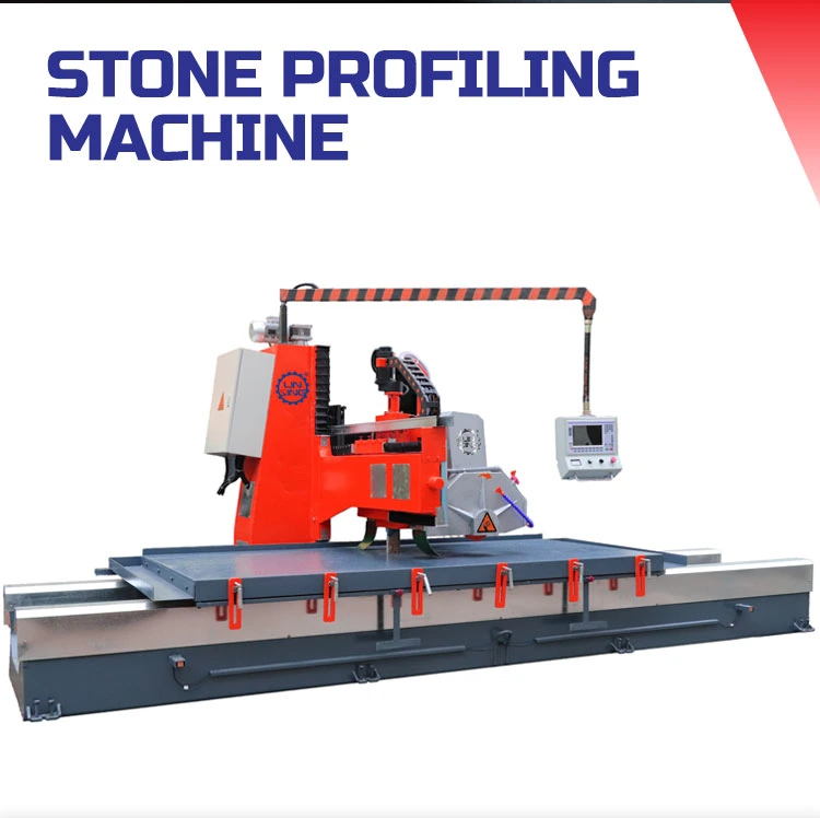 Stone Granite Marble Block Edge Profiling Machine for Linear Baluster Railing Skirting Cutting