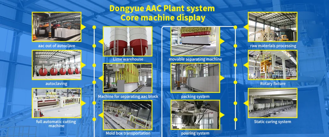 AAC Plant Cutting Machine Light Weight Concrete Block Machine