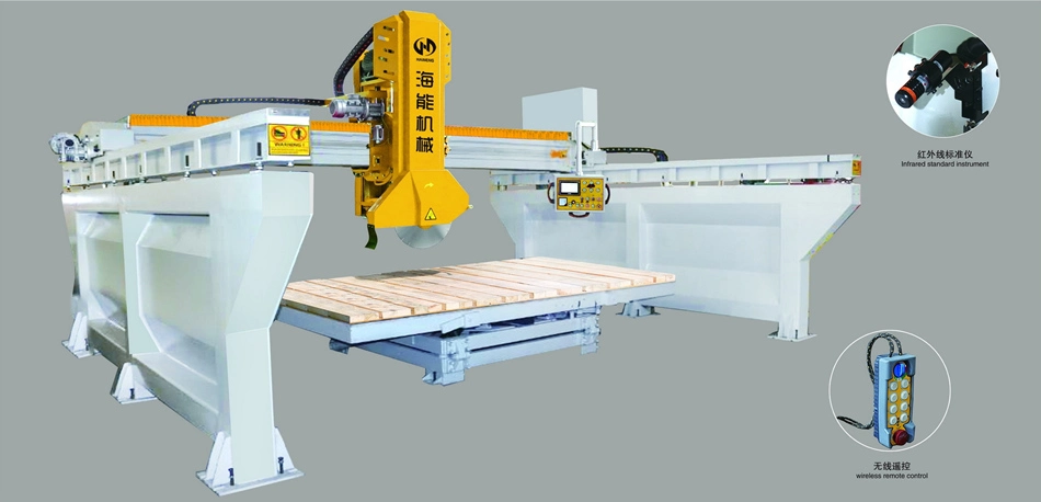 Miter Stone Bridge Saw Granite Stone Cutting Machine Monoblock Miter Bridge Saw Automatic Bridge Saw